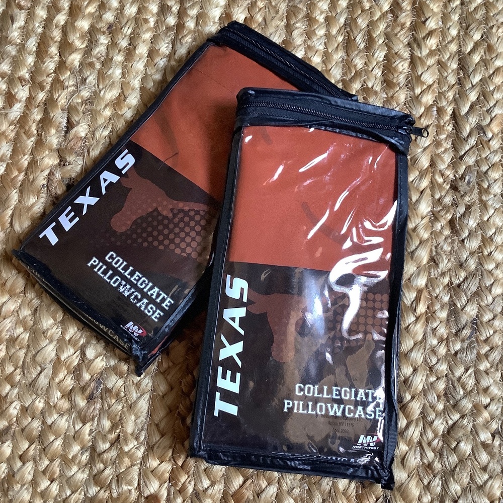 University of Texas Collegiate pillowcase